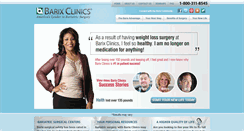 Desktop Screenshot of barixclinics.com