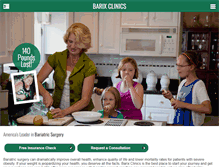 Tablet Screenshot of barixclinics.com